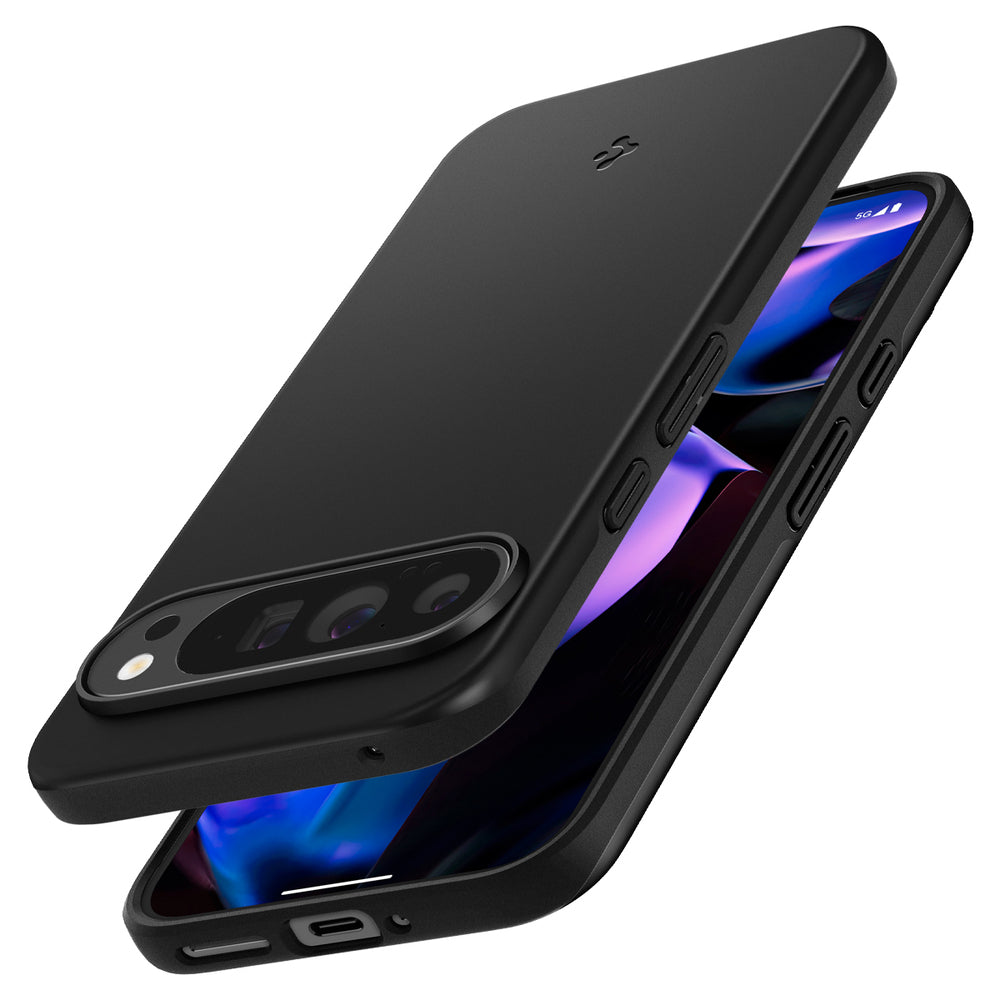 Etui na Google Pixel 9 Pro XL, Spigen, Thin Fit, Czarne ACS07731