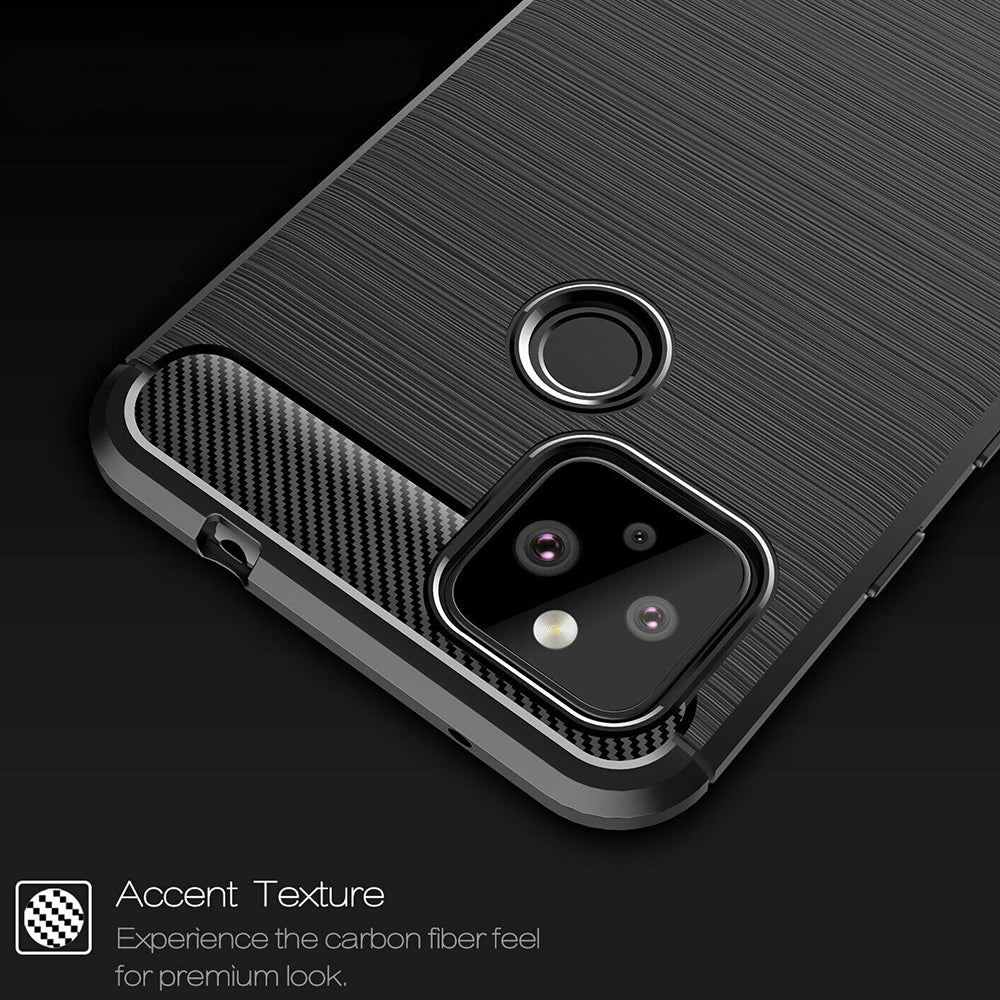 Case for Google Pixel 5, Techsuit, Carbon, Black