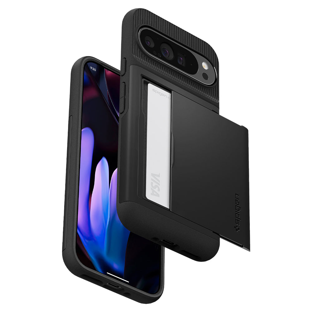 Etui na Google Pixel 9 Pro XL, Spigen, Slim Armor CS, Czarne ACS07729