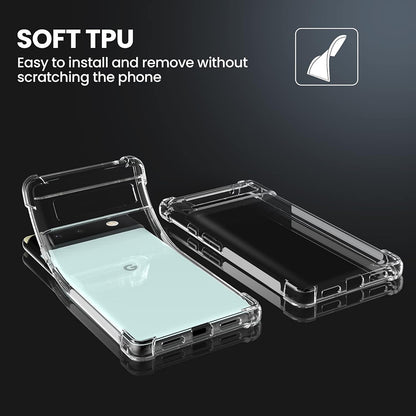 Etui na Google Pixel 6, Techsuit, Shockproof Clear, Przezroczyste