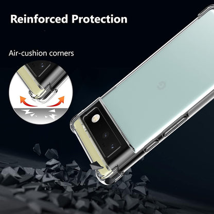 Etui na Google Pixel 6, Techsuit, Shockproof Clear, Przezroczyste