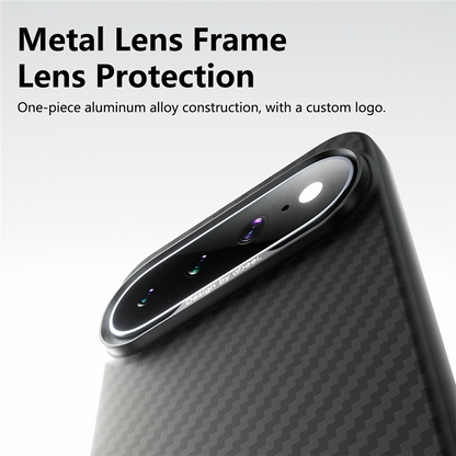 Etui na Google Pixel 10 Pro / 10, Abeei, Carbon Minimalist, Czarny