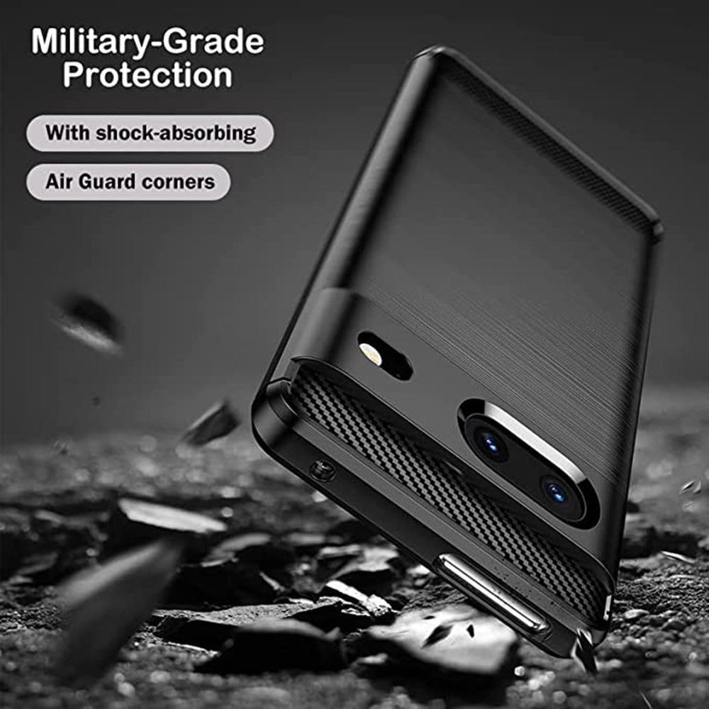 Case for Google Pixel 7, Techsuit, Carbon, Black