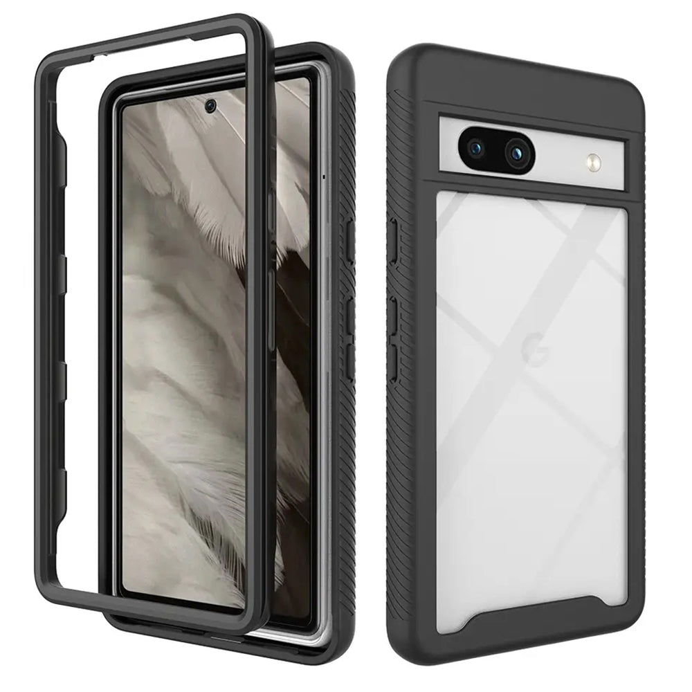 Case for Google Pixel 7a, Techsuit, Defense360 Pro, Black