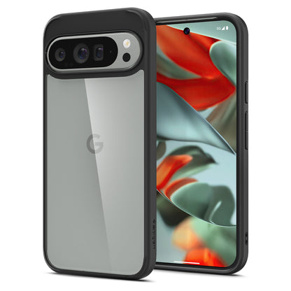 Etui na Google Pixel 9 Pro XL, Spigen, Ultra Hybrid, Matowe Czarne ACS07724