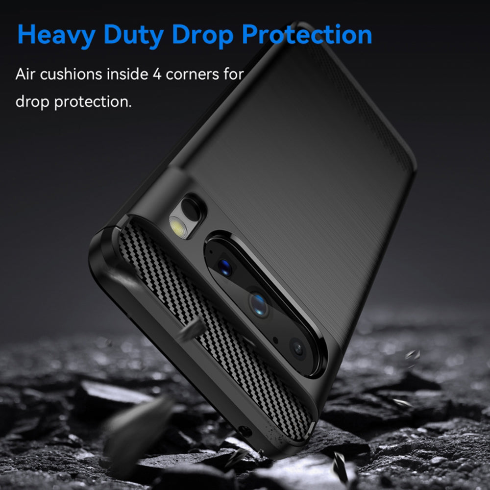 Etui na Google Pixel 8 Pro, Techsuit, Carbon, Czarny