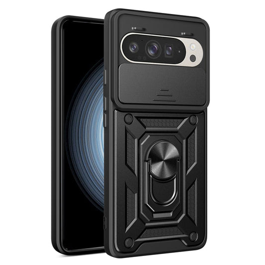 Etui na Google Pixel 9 / 9 Pro, Techsuit, CamShield, czarne