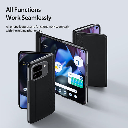 Etui na Google Pixel 9 Pro Fold, DUX DUCIS, Bril, Różowe