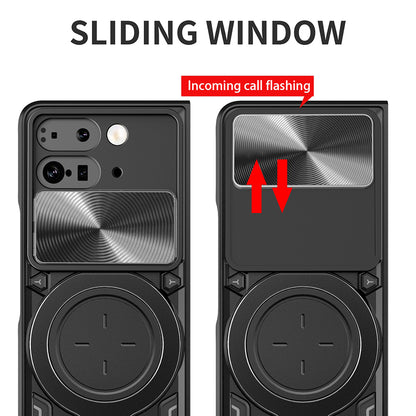 Case for Google Pixel 9 Pro Fold, Techsuit, CamGuard Pro, Red