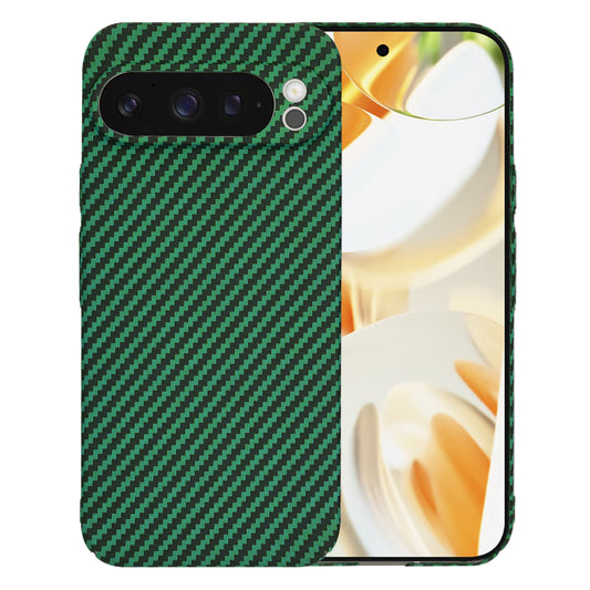 Etui na Google Pixel 9 Pro, Techsuit, Carbonite FiberShell, Zielony