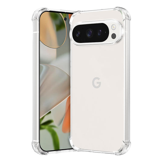 Etui na Google Pixel 9 Pro, Techsuit, Shockproof Clear, Przezroczyste