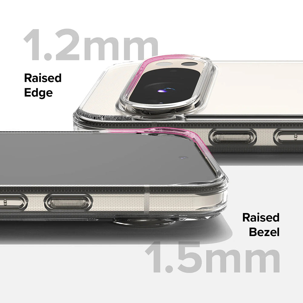 Etui na Google Pixel 9 Pro XL, Ringke, Fusion, Matowa Przezroczysta