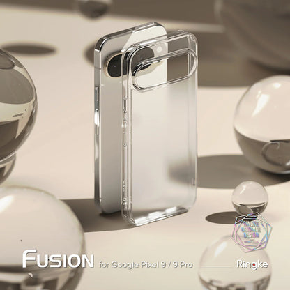 Etui na Google Pixel 9 Pro XL, Ringke, Fusion, Matowa Przezroczysta