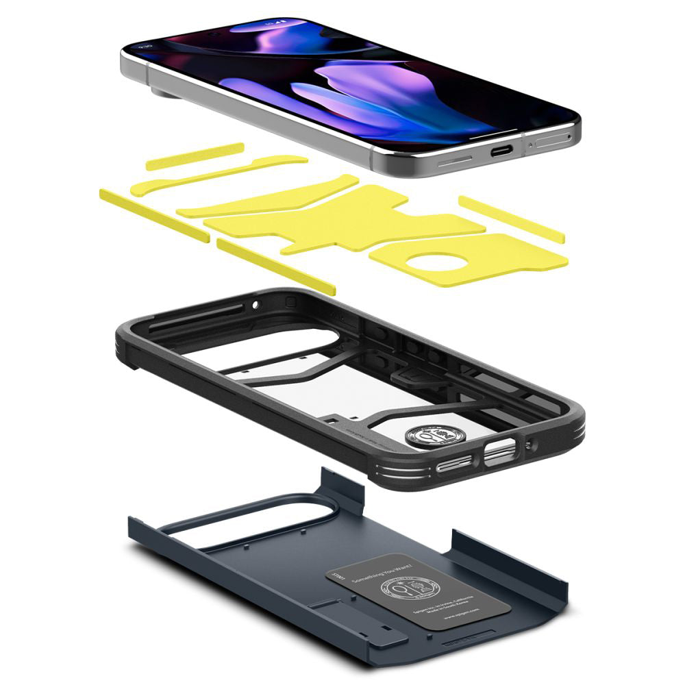Etui na Google Pixel 9 Pro XL, Spigen, Tough Armor, Niebieskie