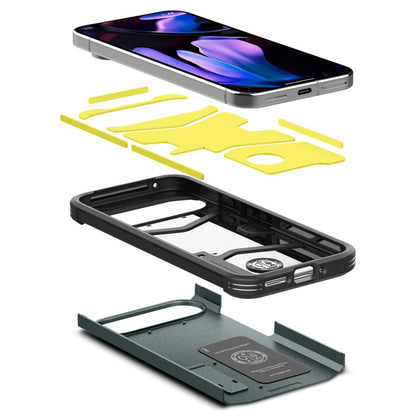Etui na Google Pixel 9 Pro XL, Spigen, Tough Armor, Zielone