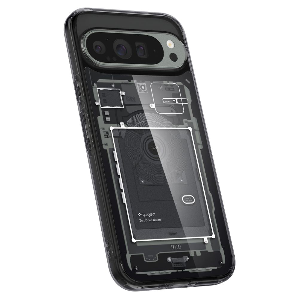 Etui na Google Pixel 9 Pro XL, Spigen, Ultra Hybrid Zero One, czarne ACS07722