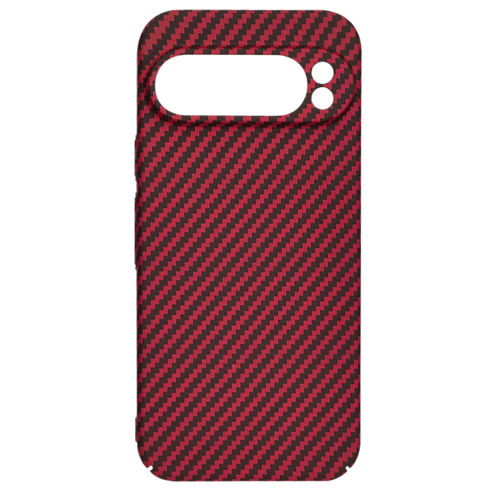 Etui na Google Pixel 9 Pro XL, Techsuit, Carbonite FiberShell, Czerwony
