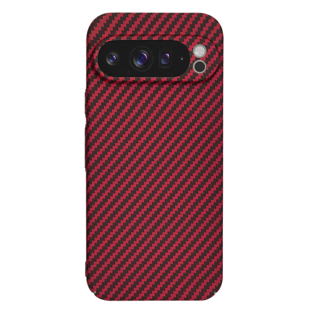 Etui na Google Pixel 9 Pro XL, Techsuit, Carbonite FiberShell, Czerwony