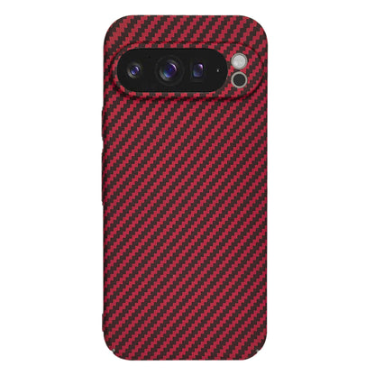 Etui na Google Pixel 9 Pro XL, Techsuit, Carbonite FiberShell, Czerwony