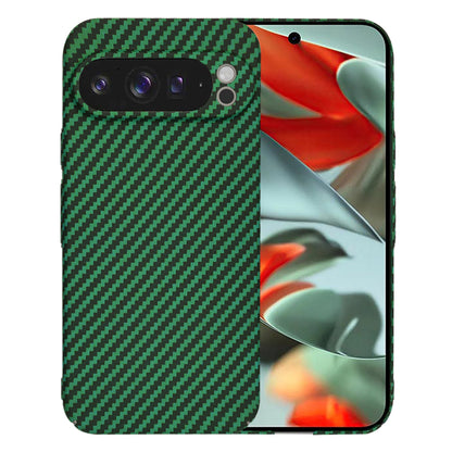 Etui na Google Pixel 9 Pro XL, Techsuit, Carbonite FiberShell, Zielony
