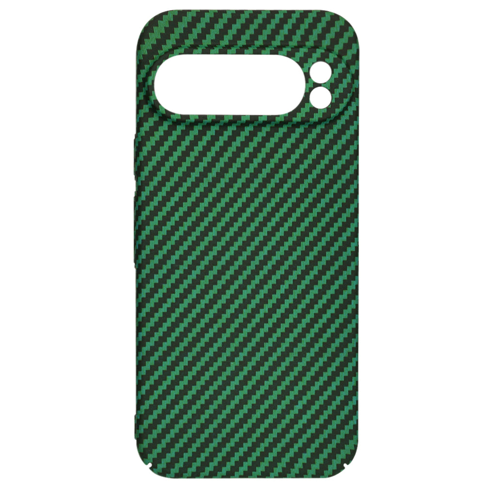 Etui na Google Pixel 9 Pro XL, Techsuit, Carbonite FiberShell, Zielony
