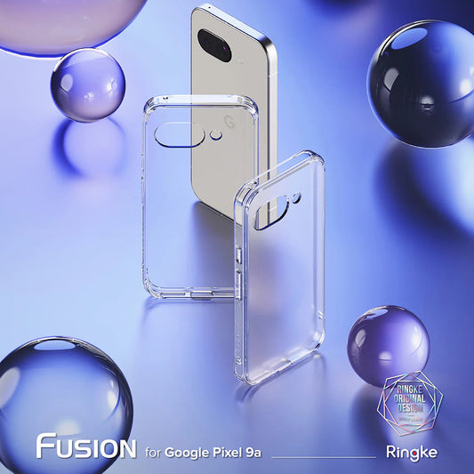 Etui na Google Pixel 9a, Ringke, Fusion, Matowa Przezroczysta