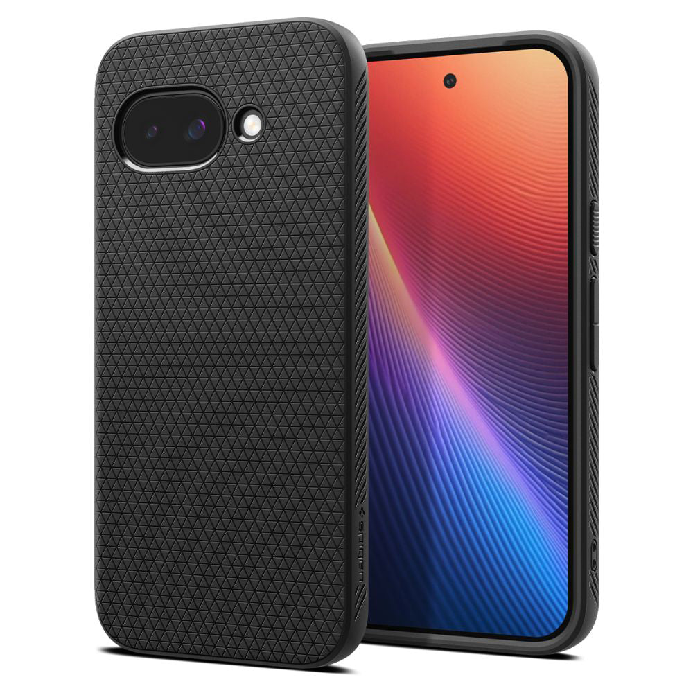 Etui na Google Pixel 9a, Spigen, Liquid Air, Matowe Czarne