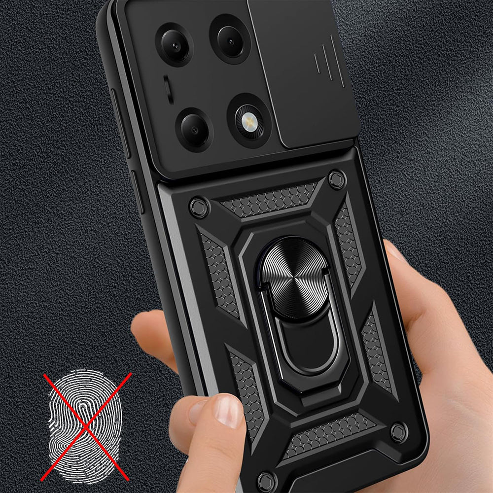 Case for Google Pixel 9a, Techsuit, CamGuard Pro, Purple