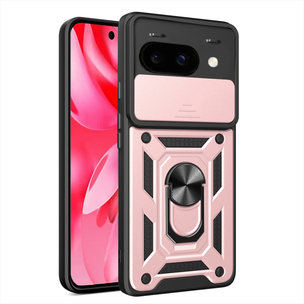 Case for Google Pixel 9a, Techsuit, CamShield, Pink