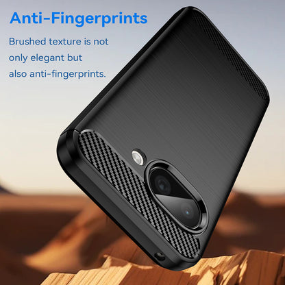 Etui na Google Pixel 9a, Techsuit, Carbon, Niebieskie