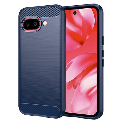 Etui na Google Pixel 9a, Techsuit, Carbon, Niebieskie