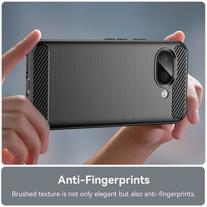 Etui na Google Pixel 9a, Techsuit, Carbon, Niebieskie