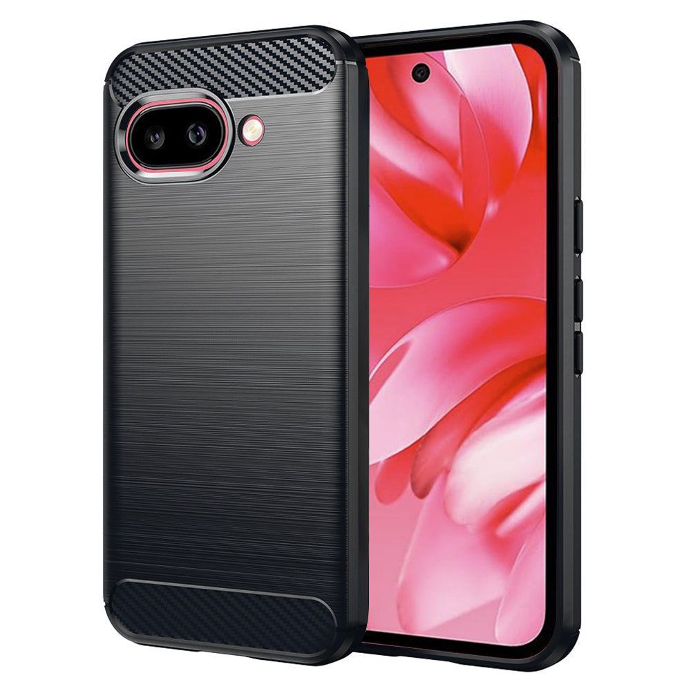 Etui na Google Pixel 9a, Techsuit, Carbon, Czarny