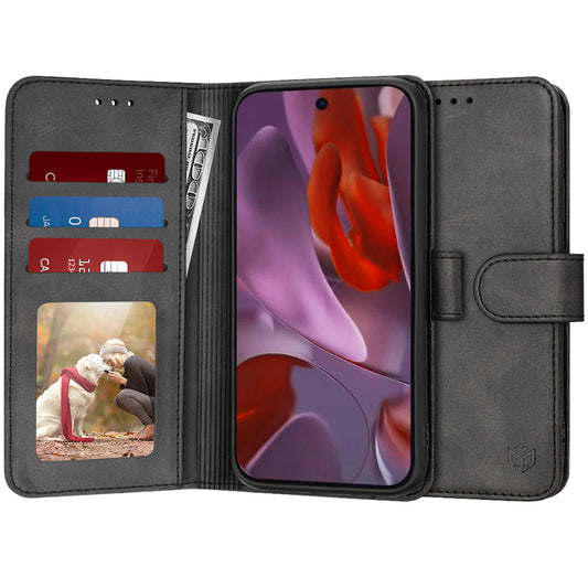 Etui na Google Pixel 9a, Techsuit, Diary Book, czarne