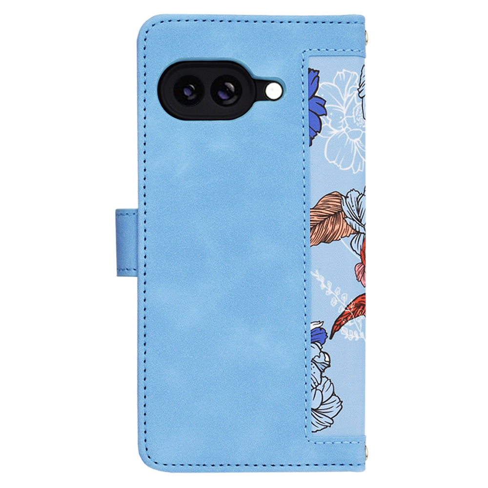 Etui na Google Pixel 9a, Techsuit, FlipCraft, Niebieski
