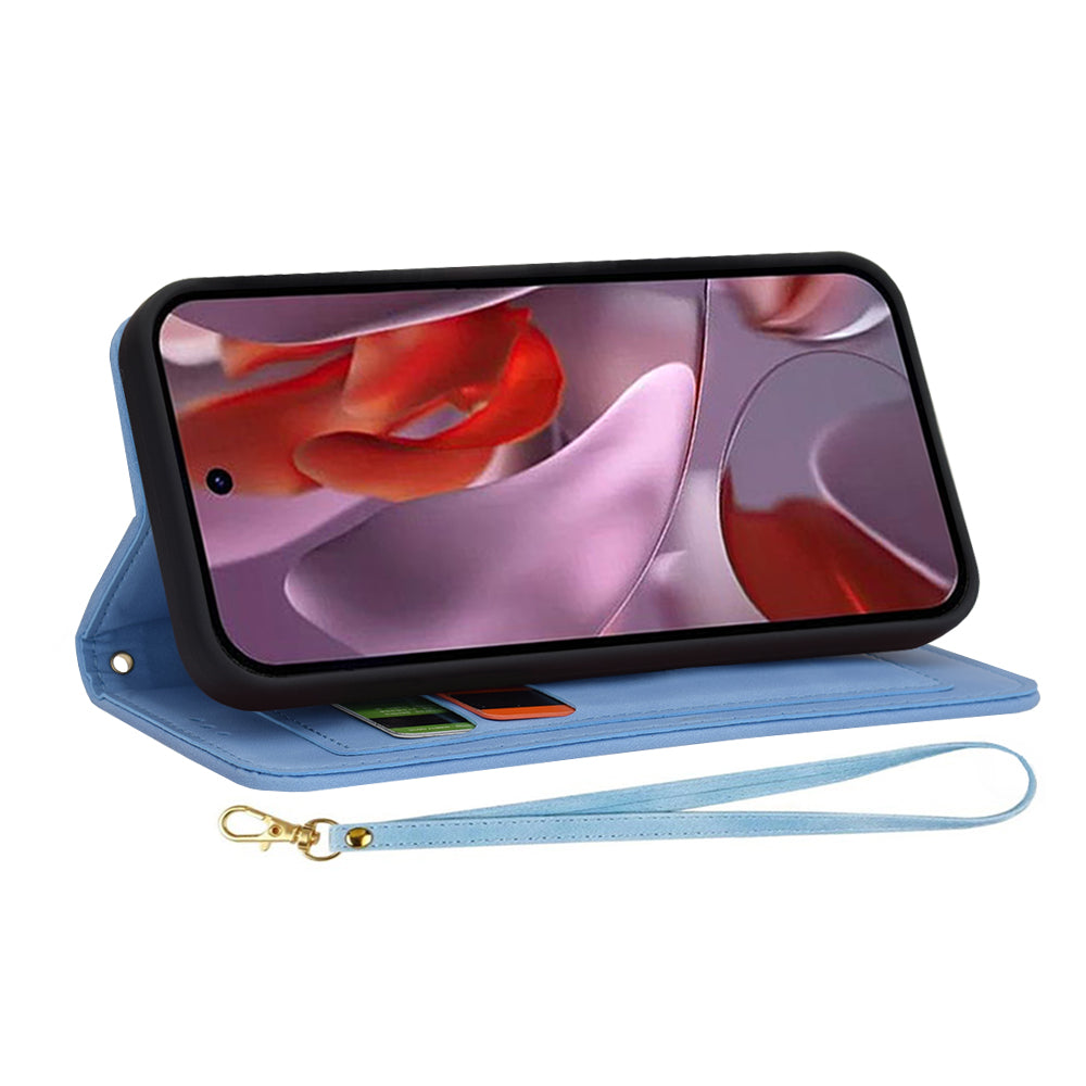 Etui na Google Pixel 9a, Techsuit, FlipCraft, Niebieski