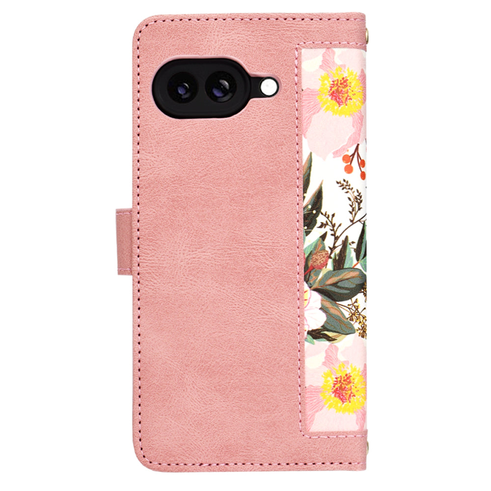 Etui na Google Pixel 9a, Techsuit, FlipCraft, Różowe