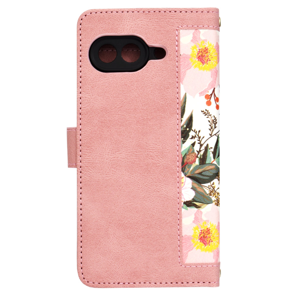 Etui na Google Pixel 9a, Techsuit, FlipCraft, Różowe