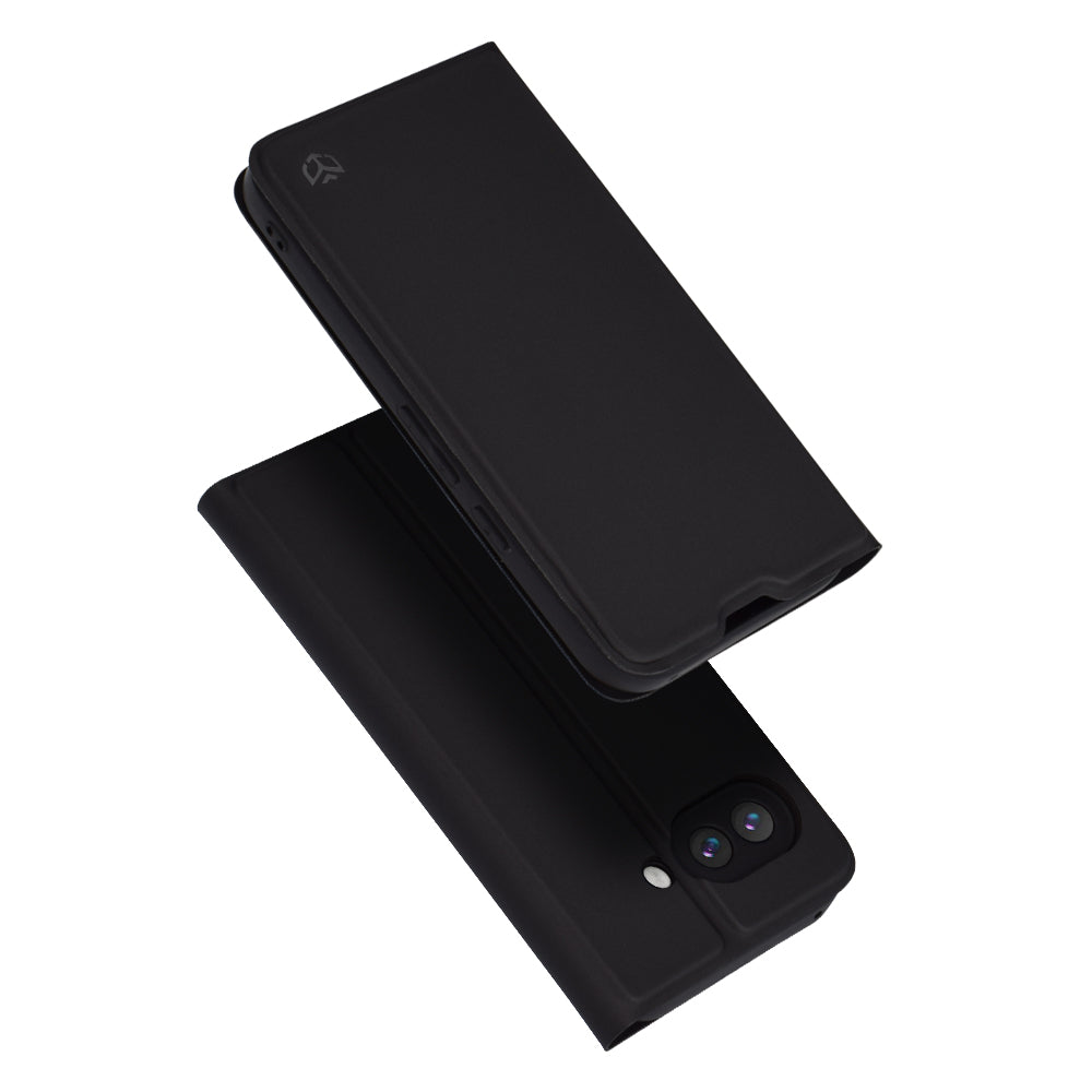 Etui na Google Pixel 9a, Techsuit, Magskin Book, czarne