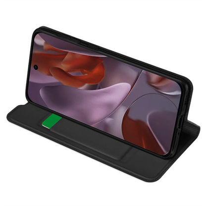 Etui na Google Pixel 9a, Techsuit, Magskin Book, czarne