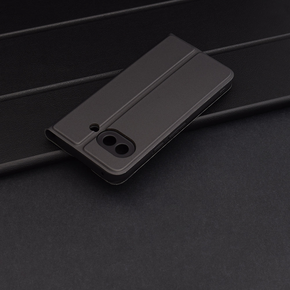 Etui na Google Pixel 9a, Techsuit, Magskin Book, czarne