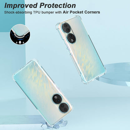 Case for Google Pixel 9a, Techsuit, Shockproof Clear, Transparent