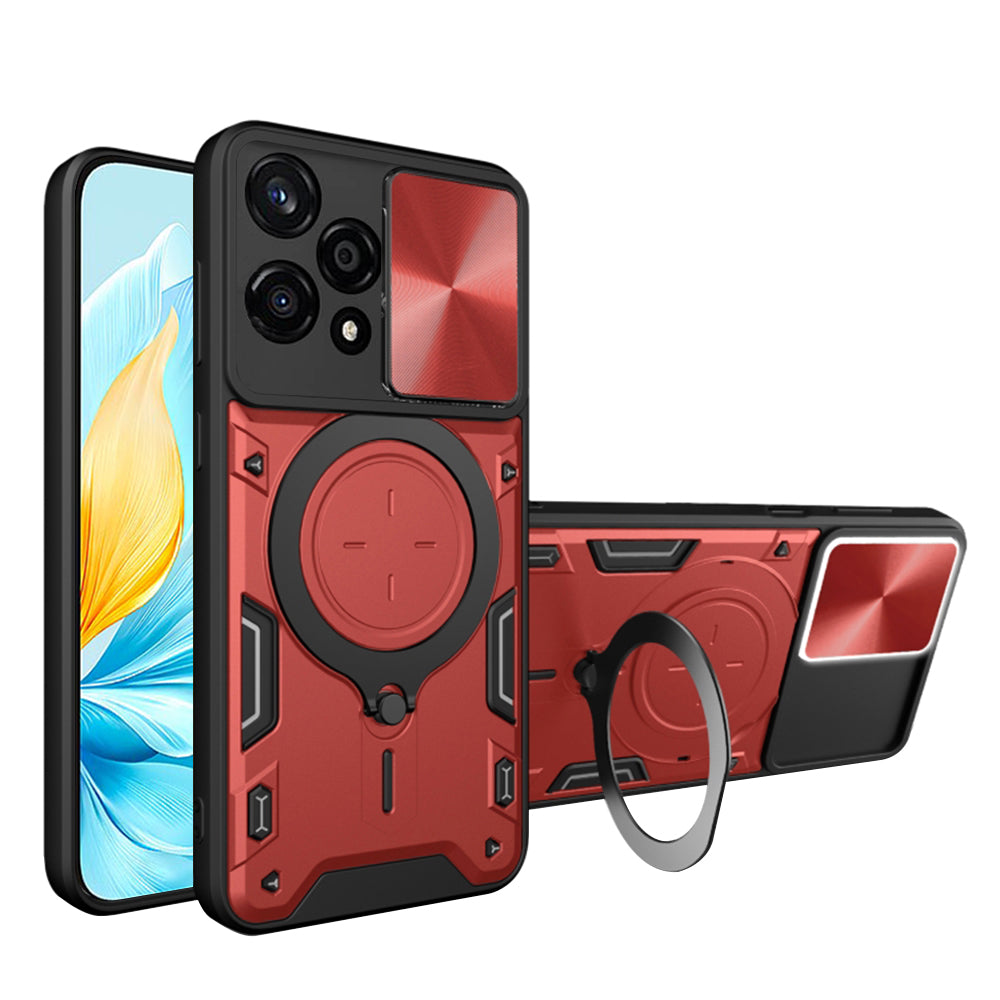 Etui na Honor 200 Lite, Techsuit, CamGuard Pro, Czerwony