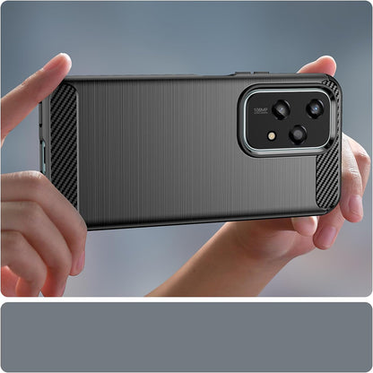 Etui na Honor 200 Lite, Techsuit, Carbon, Czarny