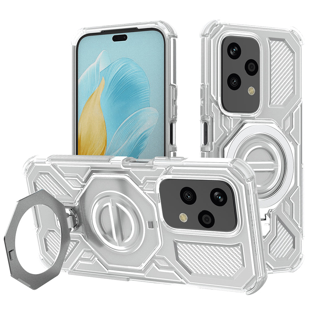Etui do Honor 200 Lite, Techsuit, Carbon Shield Pro, Białe