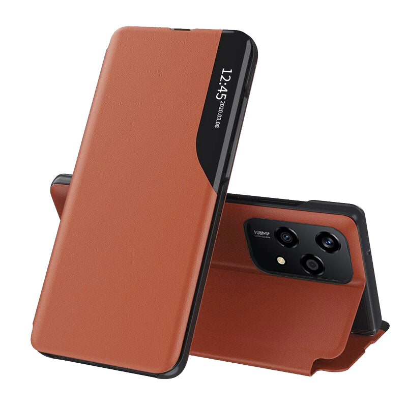 Etui na Honor 200 Lite, Techsuit, eFold, Pomarańczowe