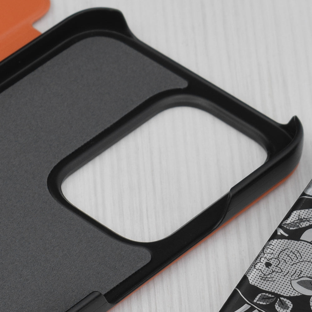 Etui na Honor 200 Lite, Techsuit, eFold, Pomarańczowe