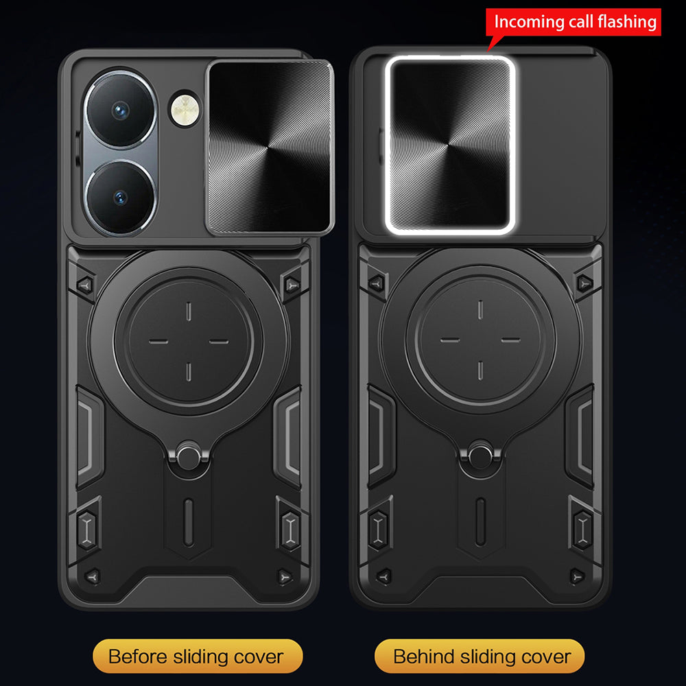 Etui na Honor 200 Pro, Techsuit, CamGuard Pro, czarne
