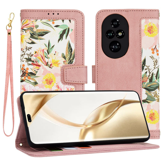 Etui na Honor 200 Pro, Techsuit, FlipCraft, Różowe