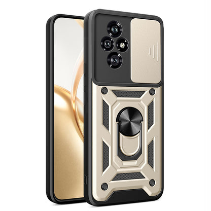 Etui na Honor 200, Techsuit, CamShield, Złote